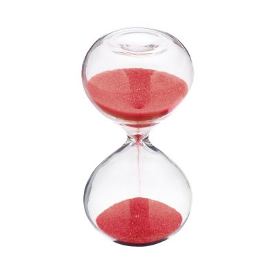 3 Minute Sand Timer Red