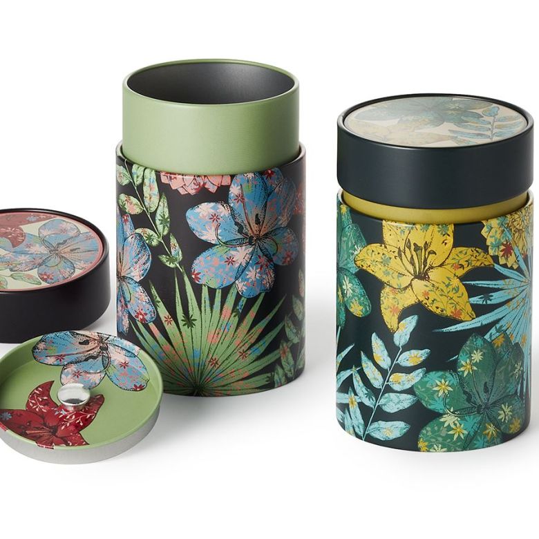 Rustic Flower Tin