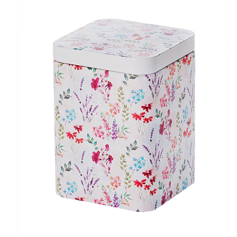 Flora Tea Tin