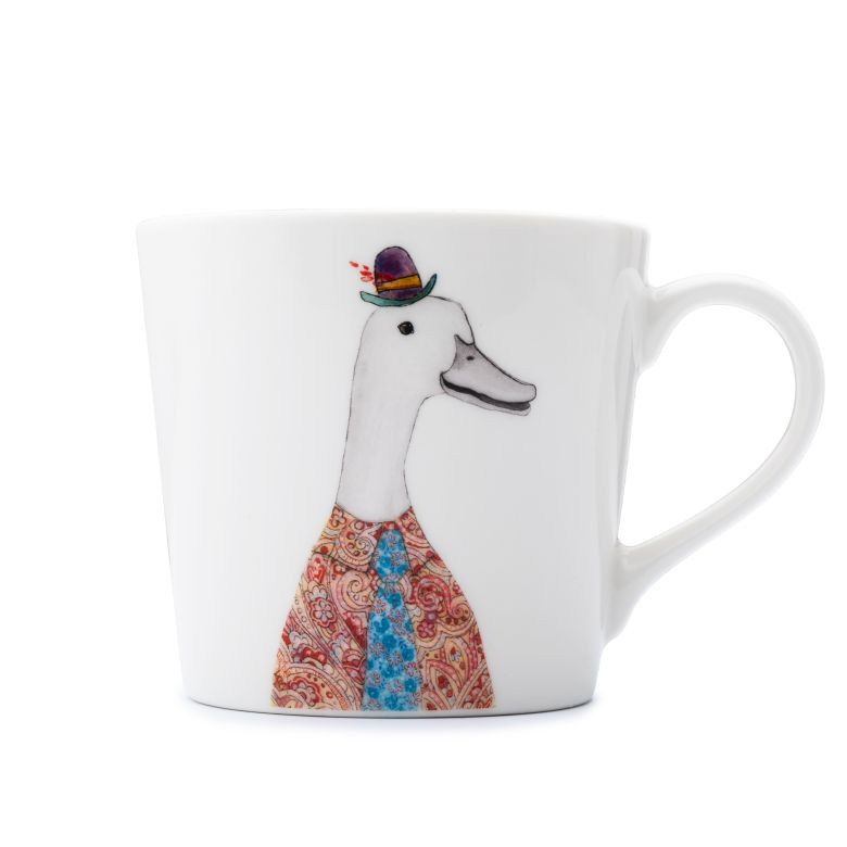 Mikasa Duck Print Mug