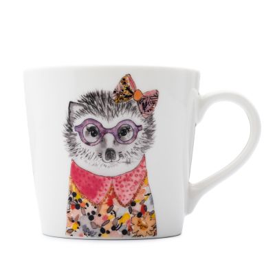 Mikasa Hedgehog Print Mug