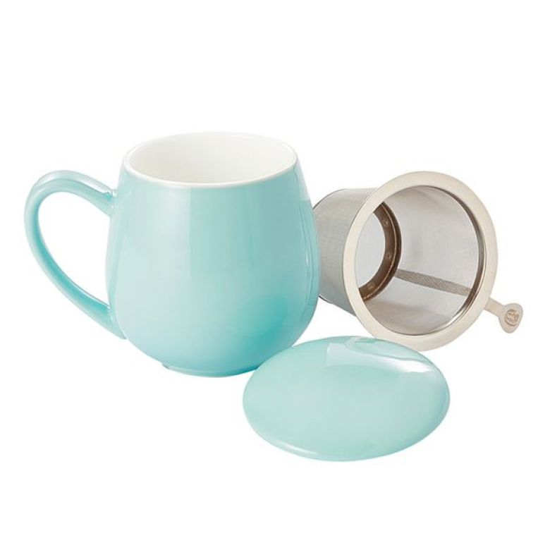 Sky Blue Infuser Mug