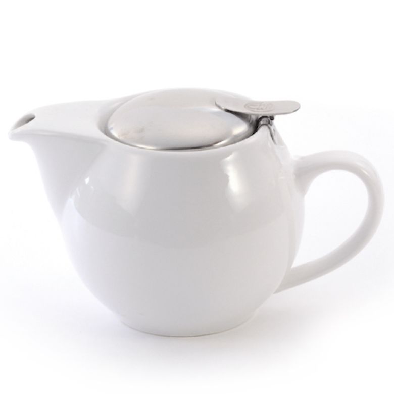 White 'Tea for Two' 0.5l Teapot