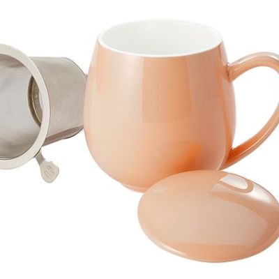 Apricot Infuser Mug